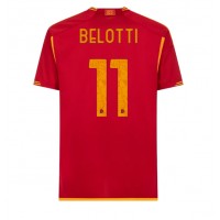 AS Roma Andrea Belotti #11 Hemmatröja 2023-24 Korta ärmar
